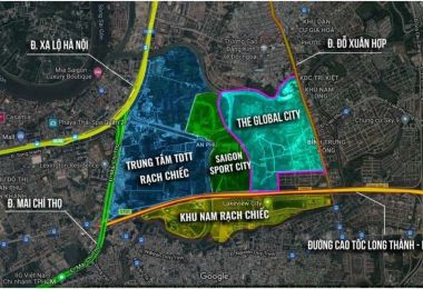 Bảng giá mua bán nhà phố The Global City