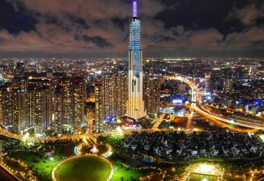 Cho thuê 2 phòng ngủ Lm81-12a.12b Landmark 81 tầng