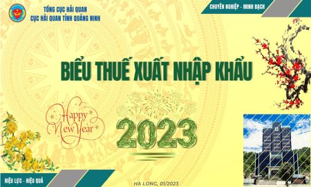 Biểu thuế xuất nhập khẩu 2023