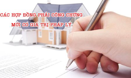 Thủ tục công chứng hợp đồng mua bán nhà đất tại văn phòng công chứng quận 2