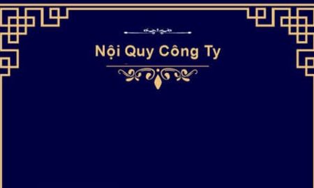 Nội Quy Công Ty