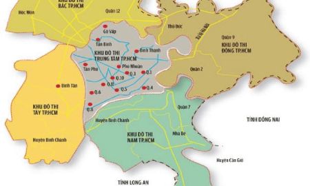 Sơ đồ quận TPHCM như thế nào?